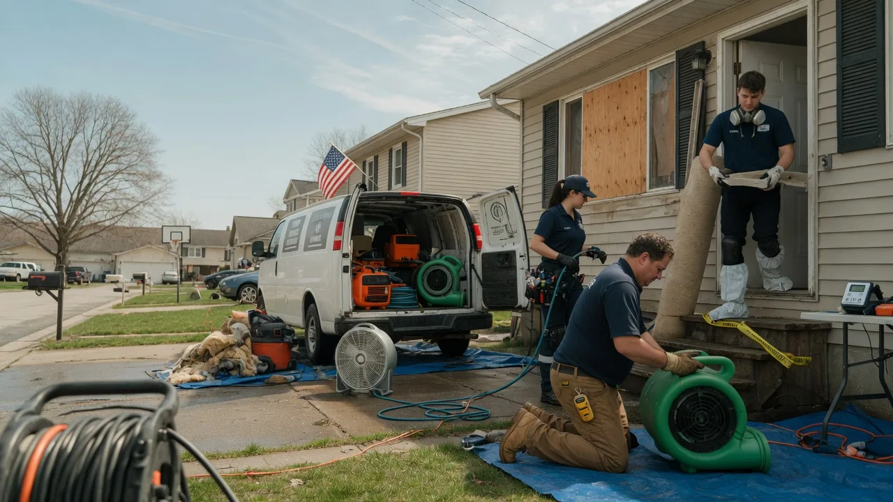 Water Damage Restoration in High Island, TX near me